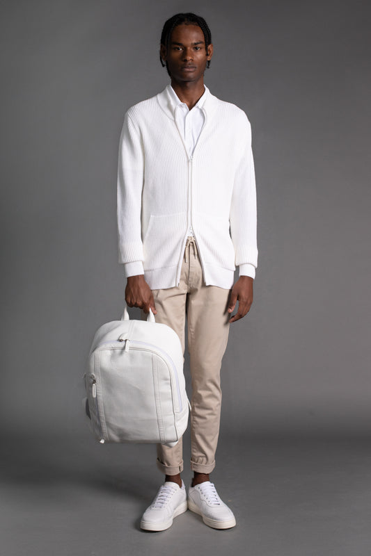 Calça Chino Slim Com Cordão - Khaki