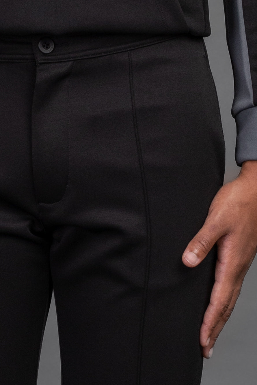 Calça Slim Neoprene - Preto