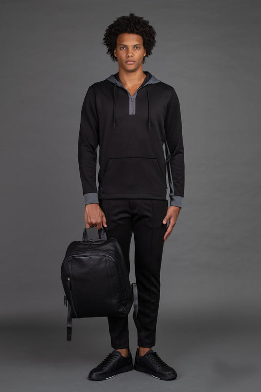 Calça Slim Neoprene - Preto