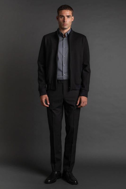 Camisa Manga Longa Algodão - Cinza