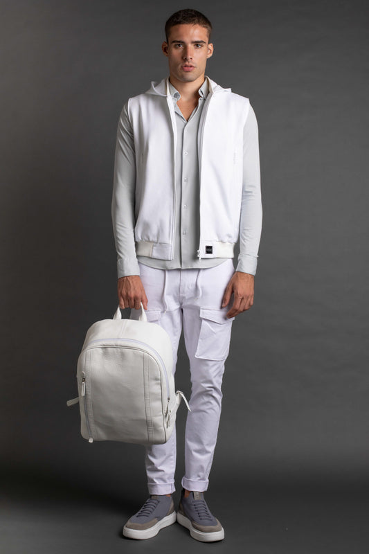 Camisa Manga Longa Pima - Cinza Claro