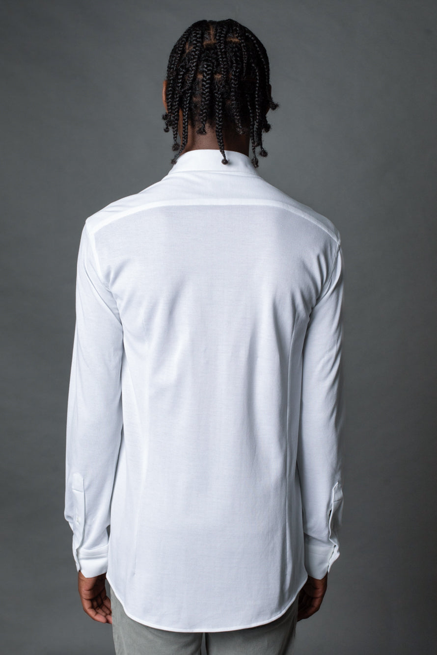 Camisa Manga Longa Algodão - Branco