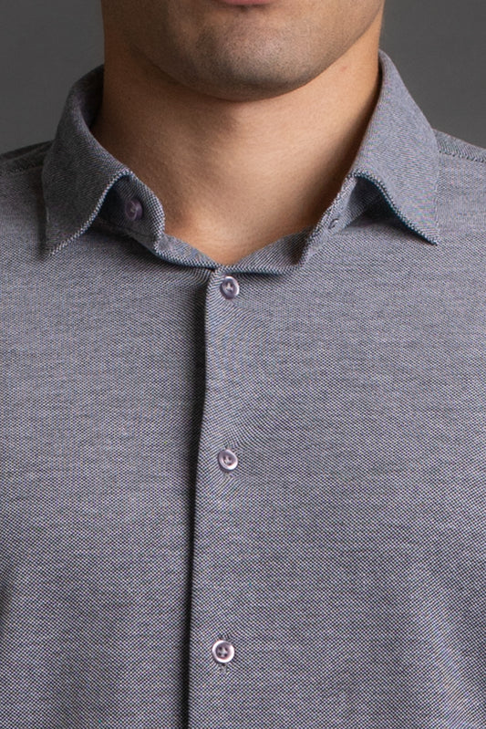 Camisa Manga Longa Algodão - Preto