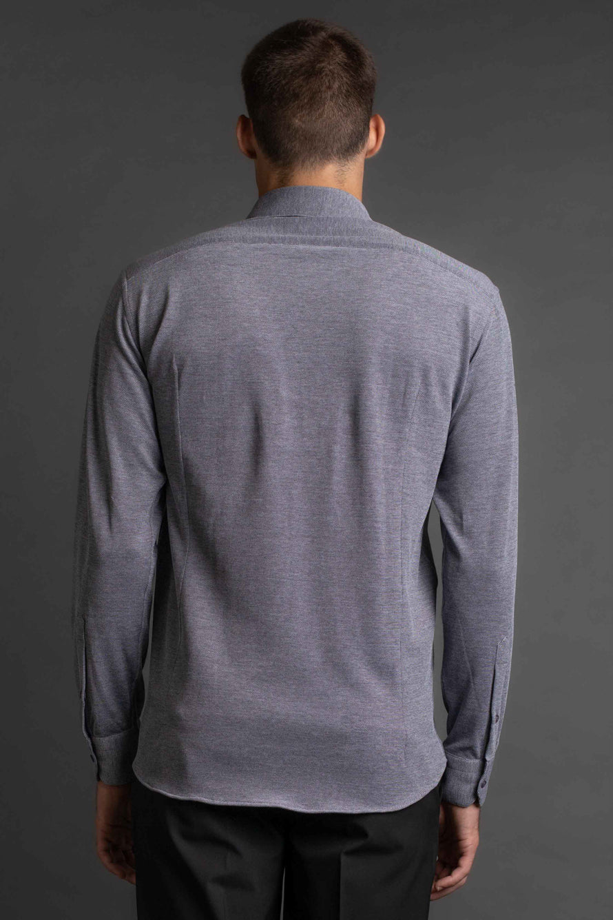 Camisa Manga Longa Algodão - Preto