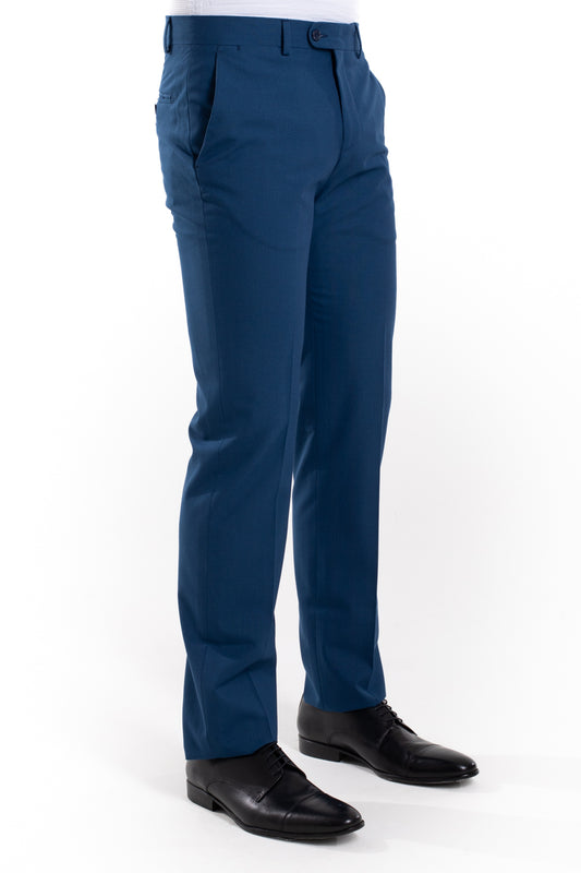 Calça Social Avulsa New Portland - Azul.