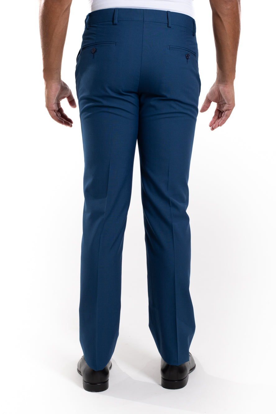 Calça Social Avulsa New Portland - Azul.