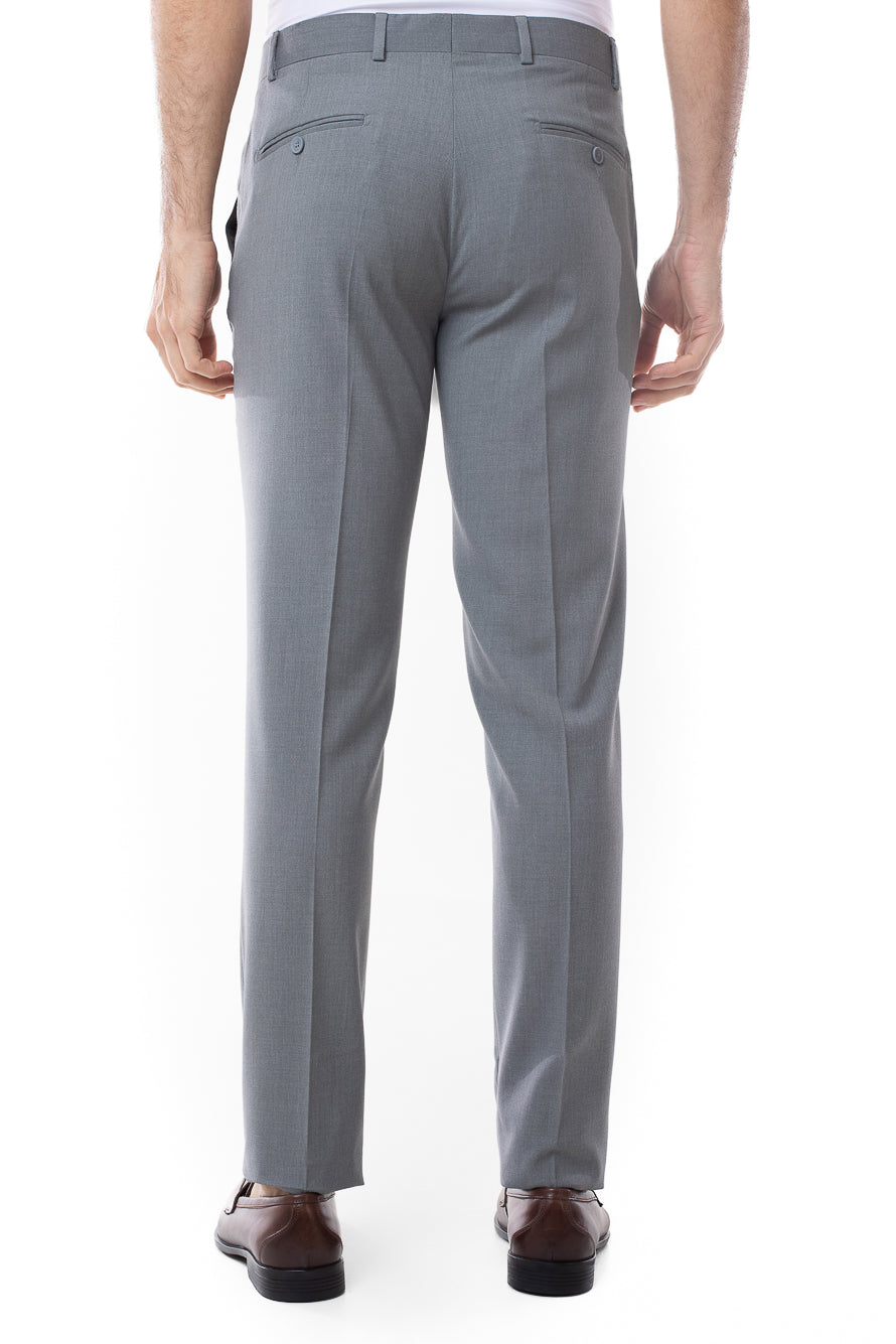 Calça Social Lisa Liverpool - Cinza Médio