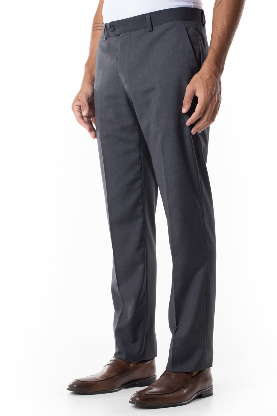 Calça Social Lisa New Portland - Grafite