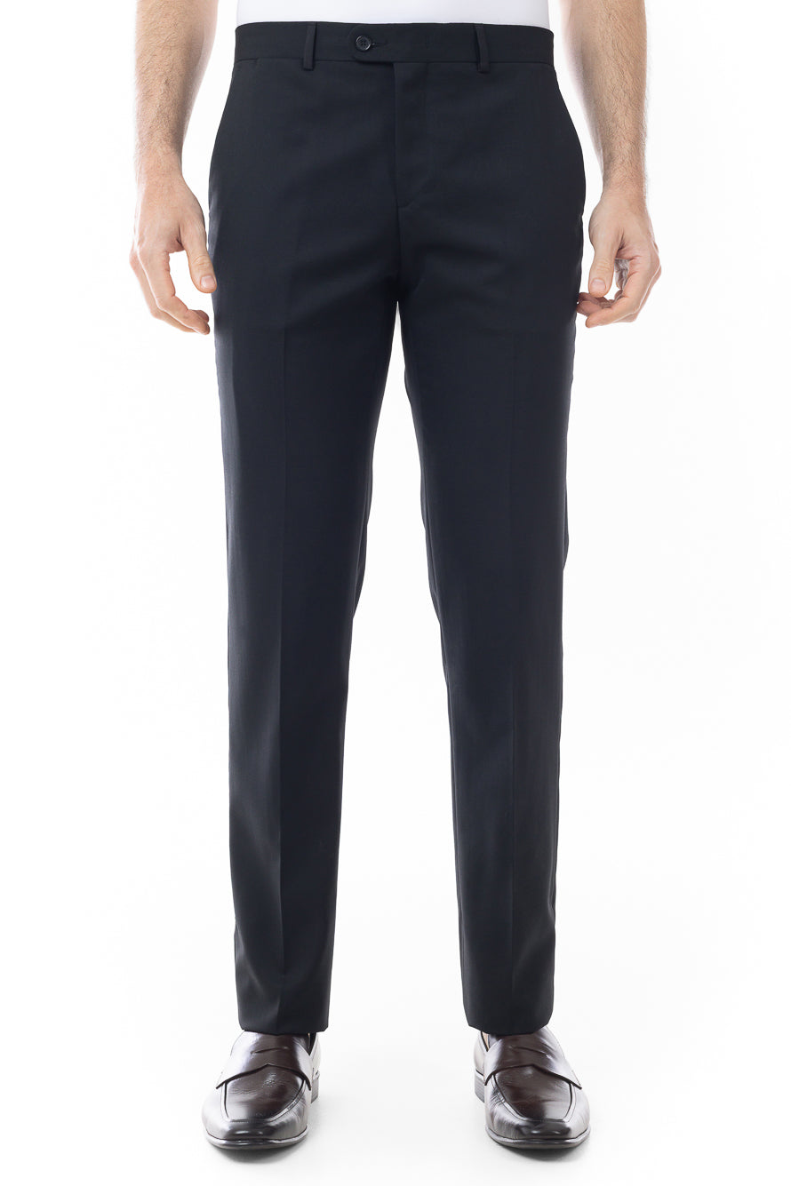 Calça Social Lisa Premium Super 120 - Preto