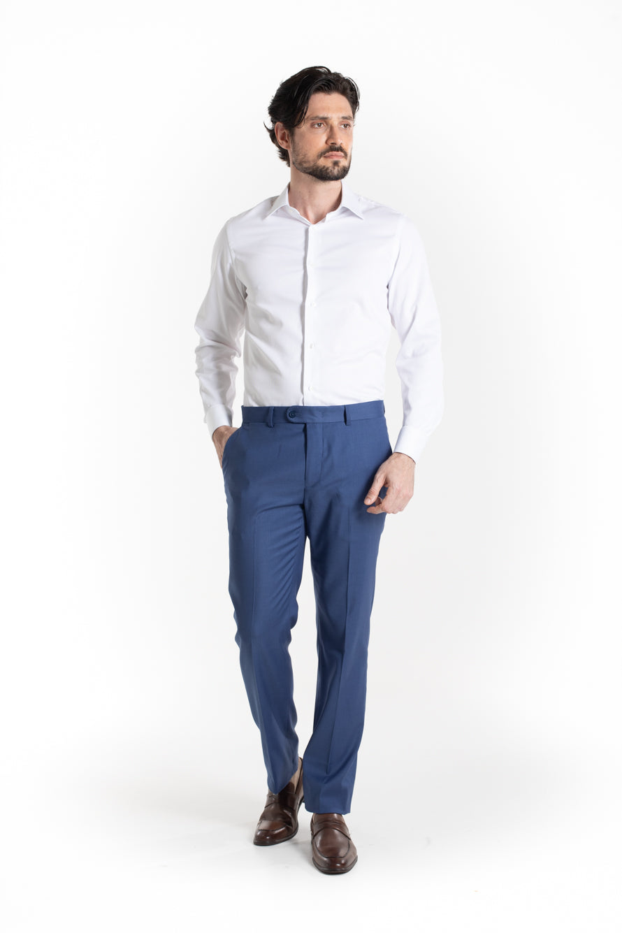 Camisa Social Maquinetada Ruth - Branco