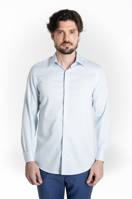 Camisa Social Maquinetada Ruth - Prata