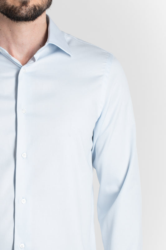Camisa Social Maquinetada Ruth - Prata