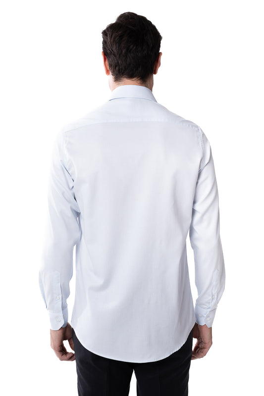 Camisa Social Maquinetada Ruth - Prata