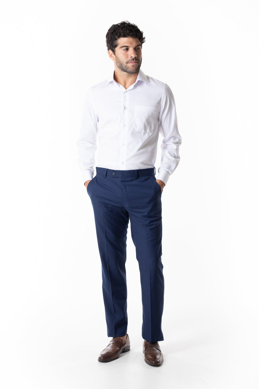 Camisa Social Maquinetada Ruth - Branco