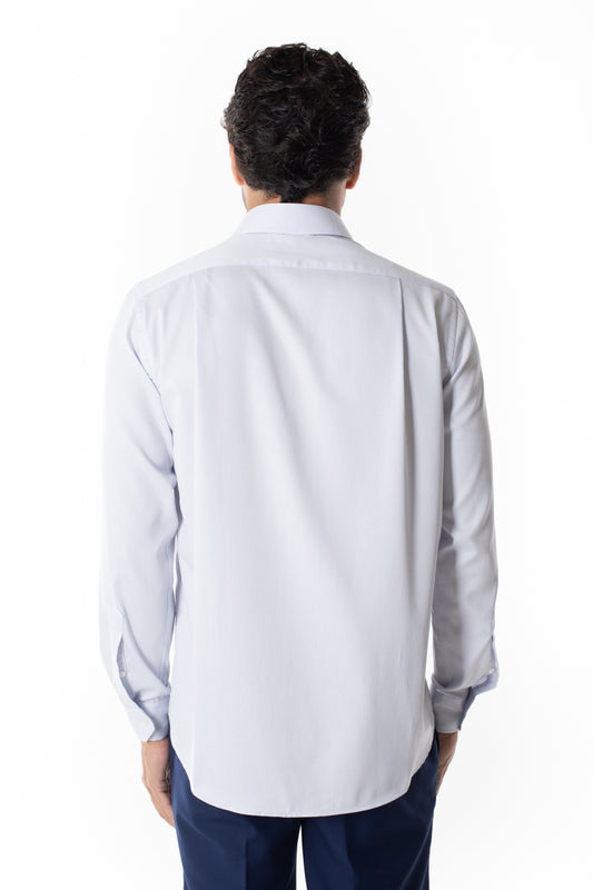 Camisa Social Maquinetada Ruth - Prata