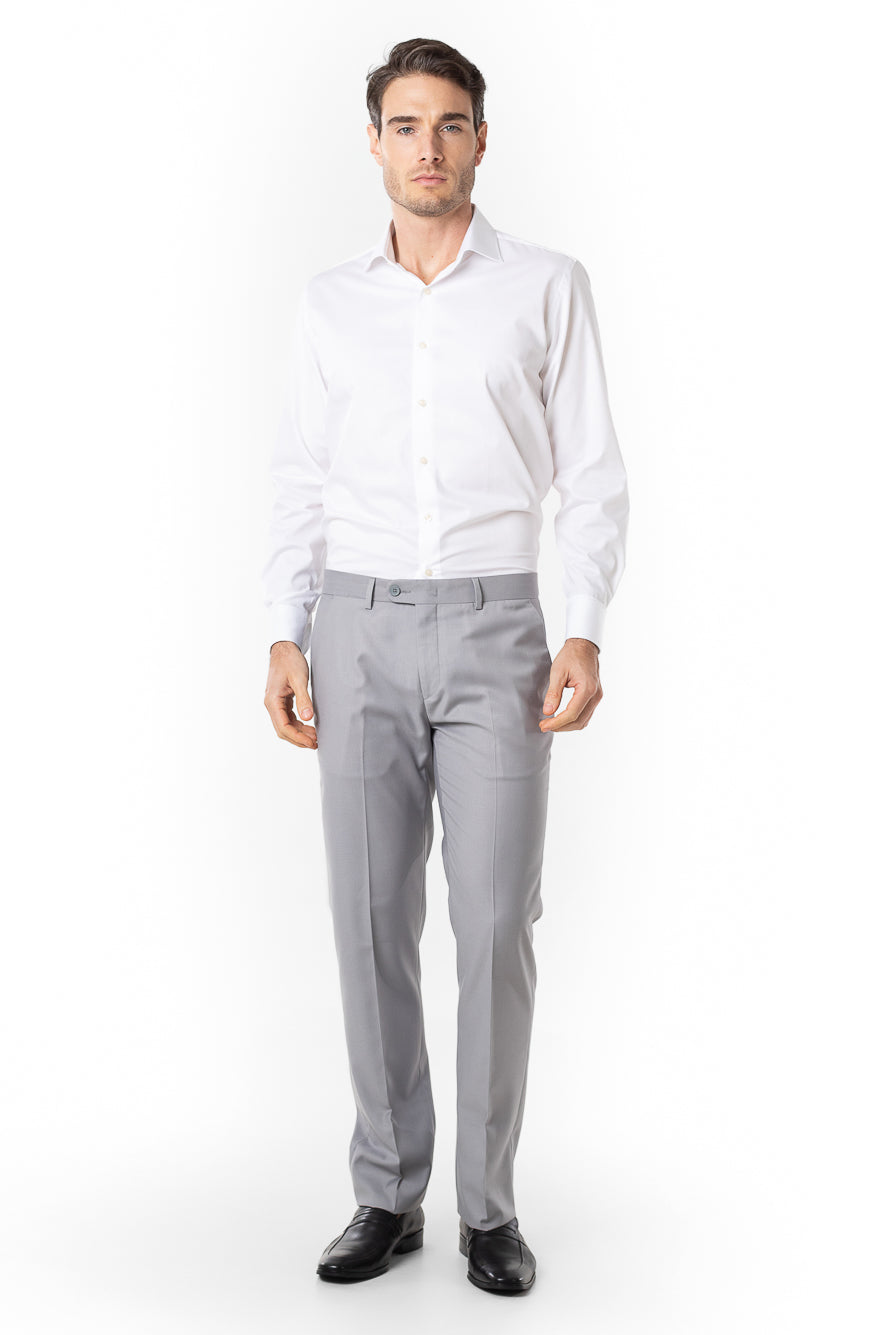 Camisa Social Slim Maquineta Premium -  Branco