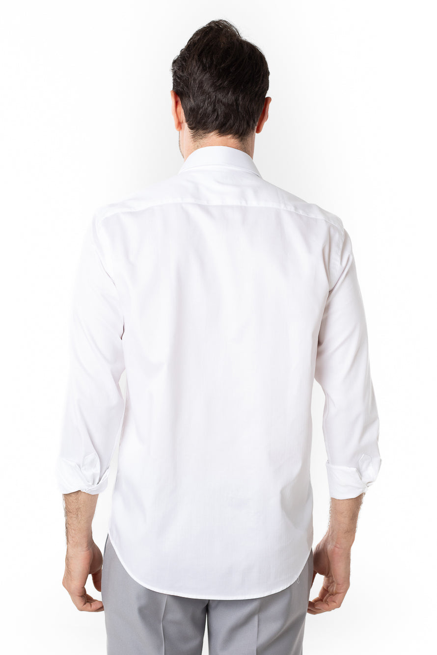 Camisa Social Slim Lisa Premium - Branco