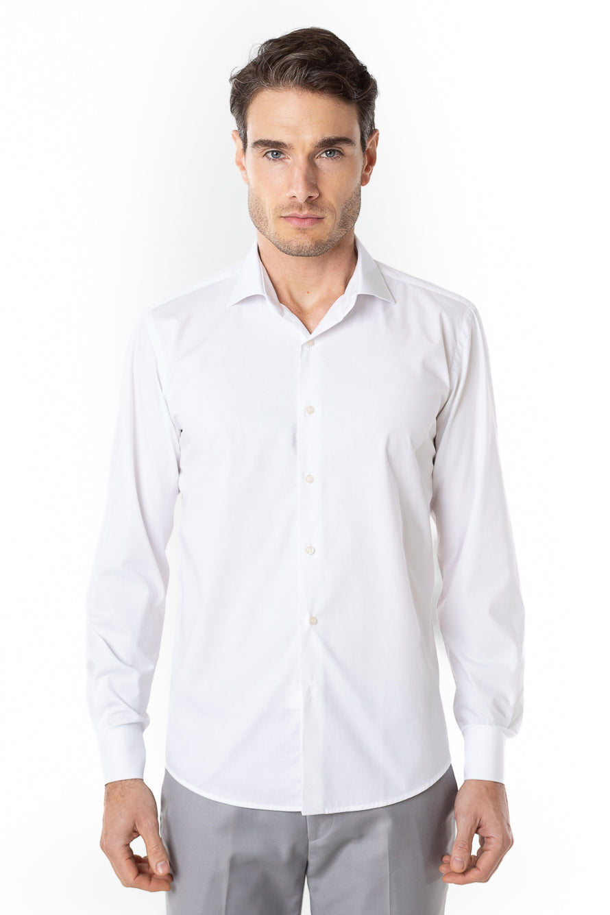 Camisa Social Slim Lisa Premium - Branco