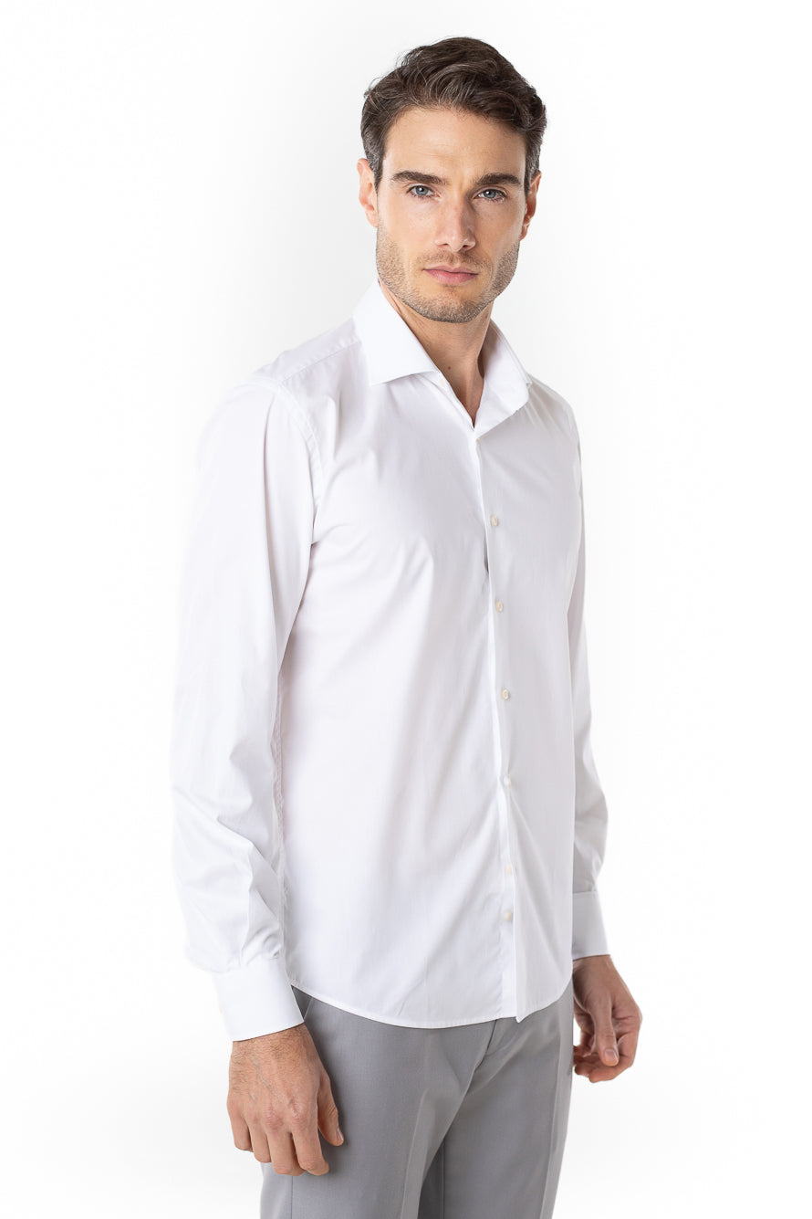 Camisa Social Slim Lisa Premium - Branco
