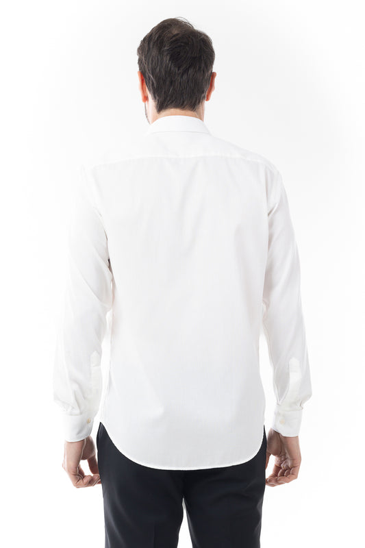 Camisa Social Slim Maquinetada Ruth - Off White