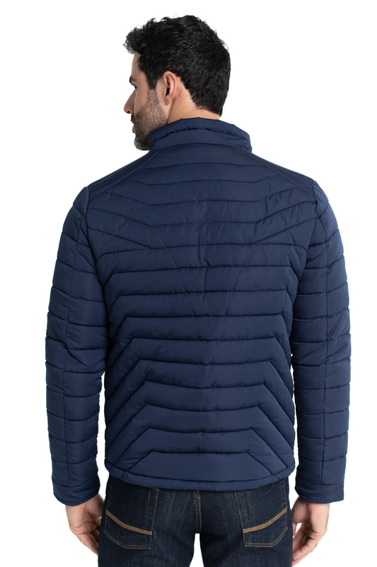Jaqueta Bomber Nylon - Marinho