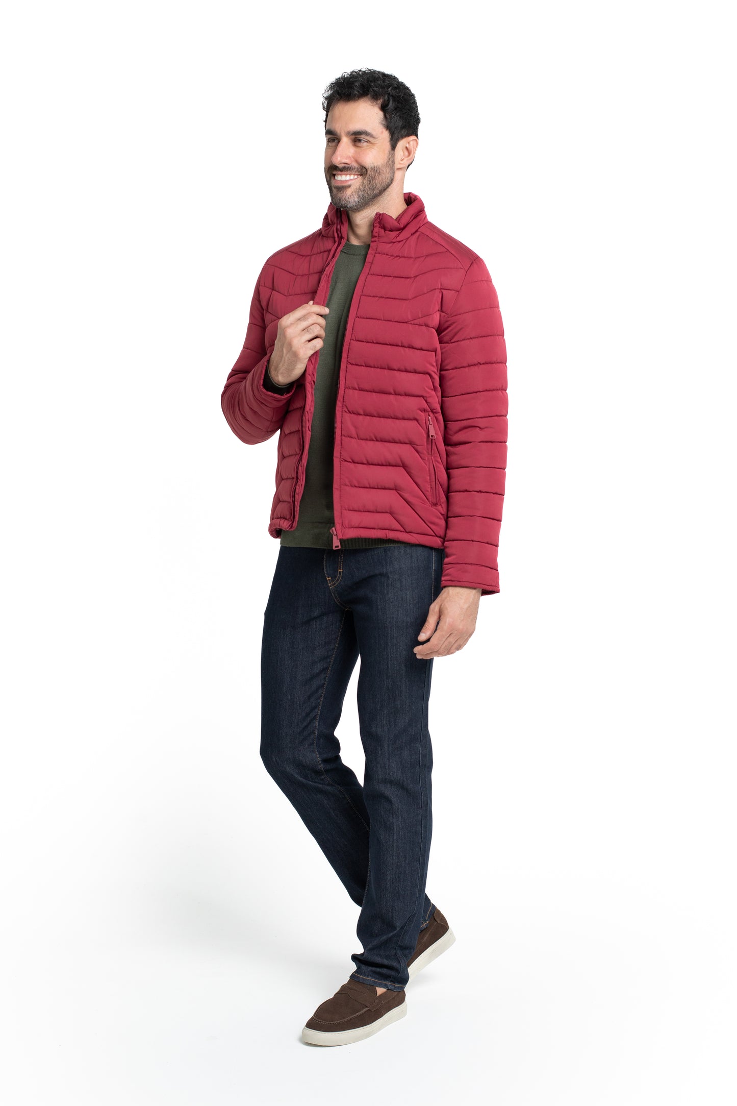 Jaqueta Bomber Nylon - Vinho