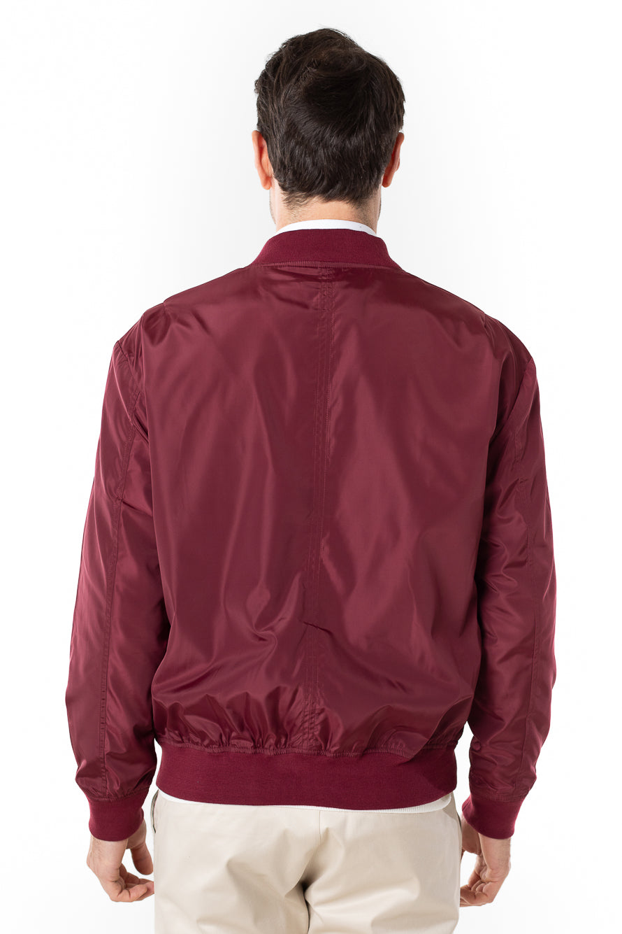 Jaqueta Bomber Nylon -  Vinho