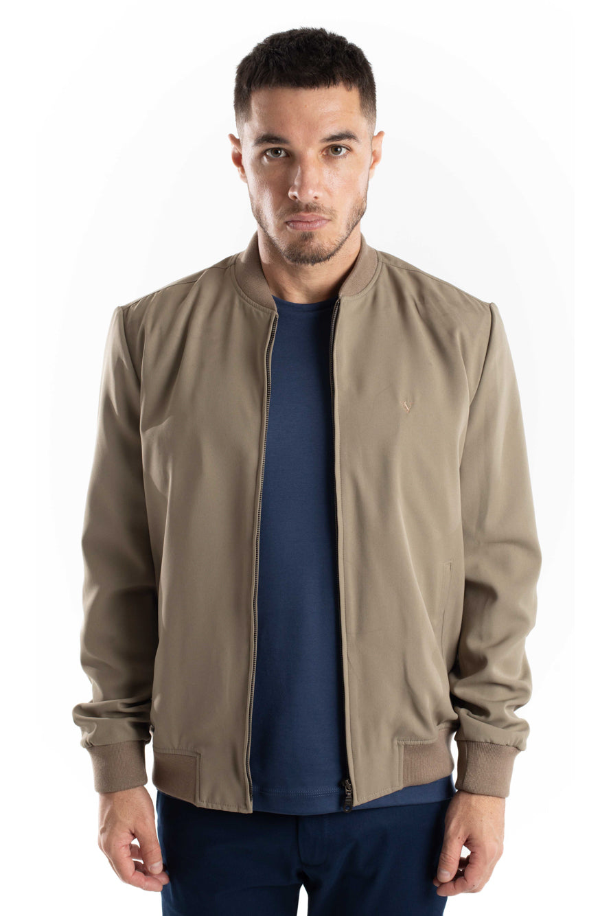Jaqueta Bomber Microfibra - Khaki