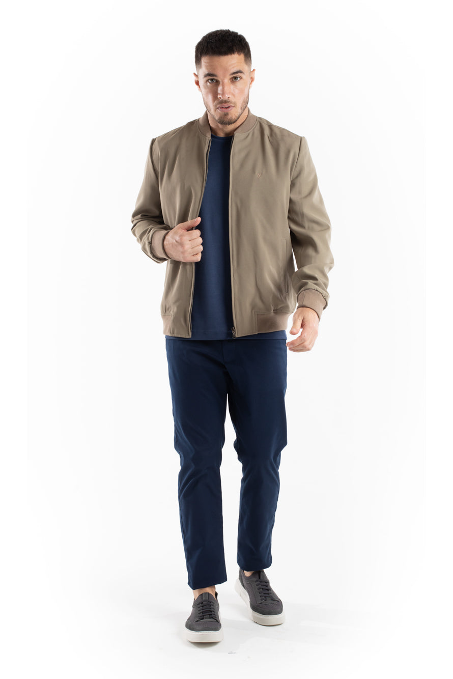 Jaqueta Bomber Microfibra - Khaki