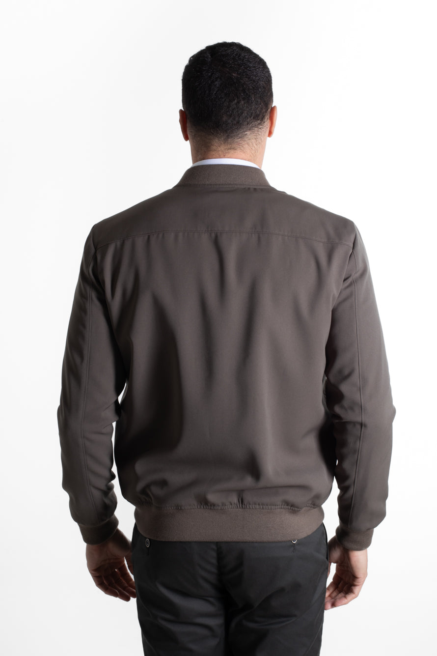 Jaqueta Bomber Microfibra - Verde Oliva