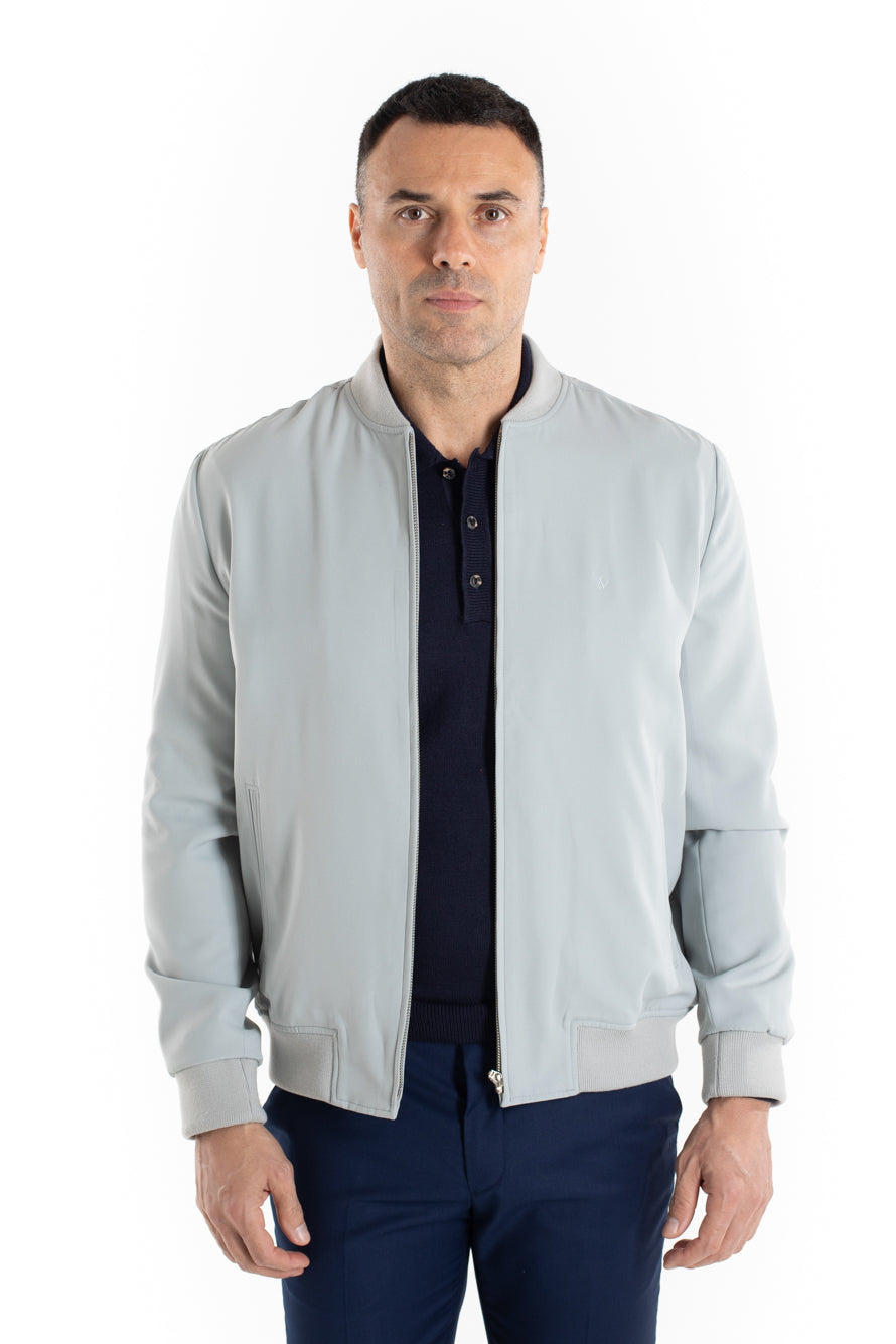 Jaqueta Bomber Microfibra - Gelo