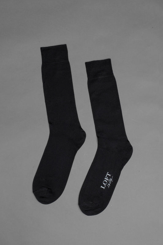 Meia Social Classica - Preto