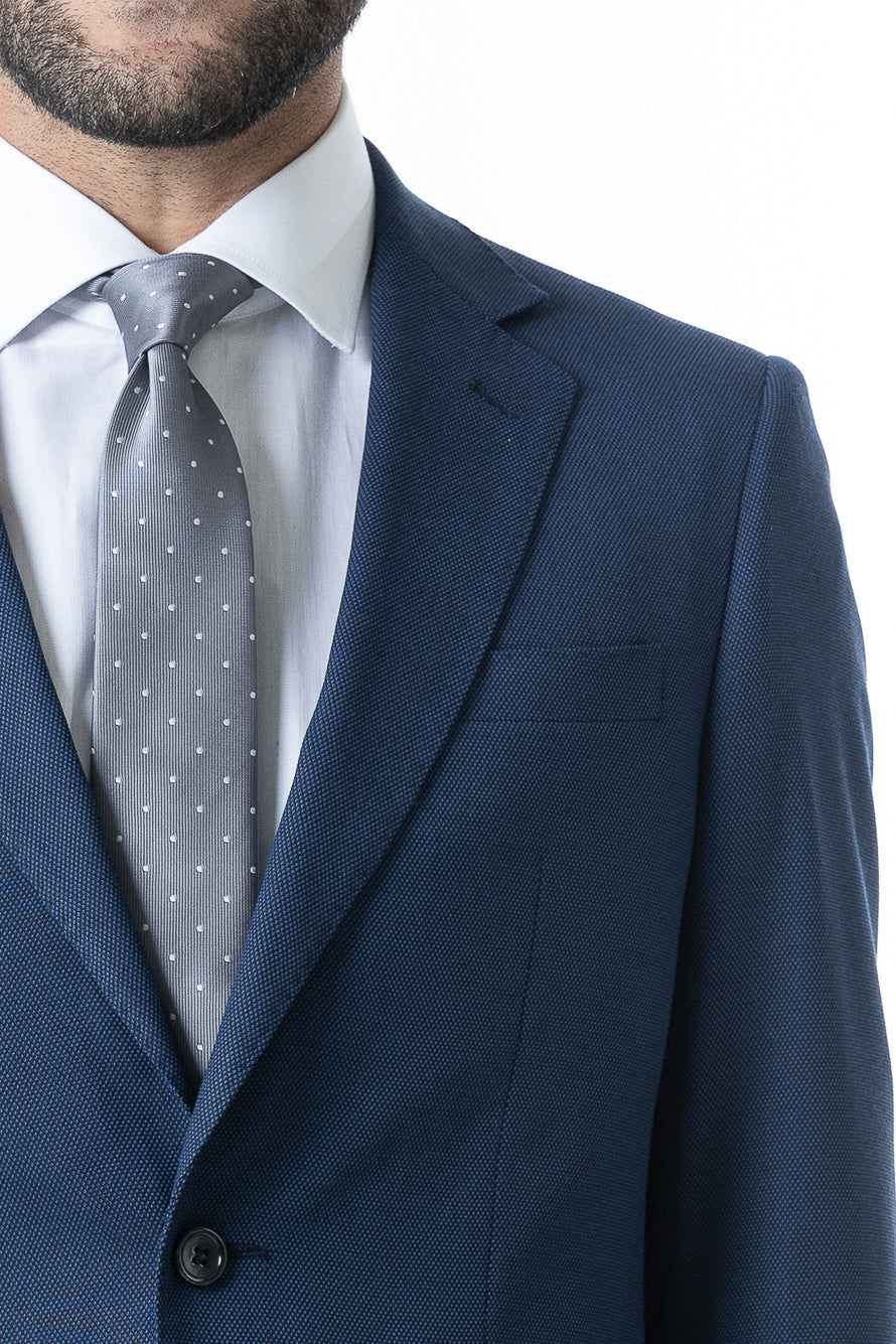 Paletó Slim Liso Poliviscose - Marinho