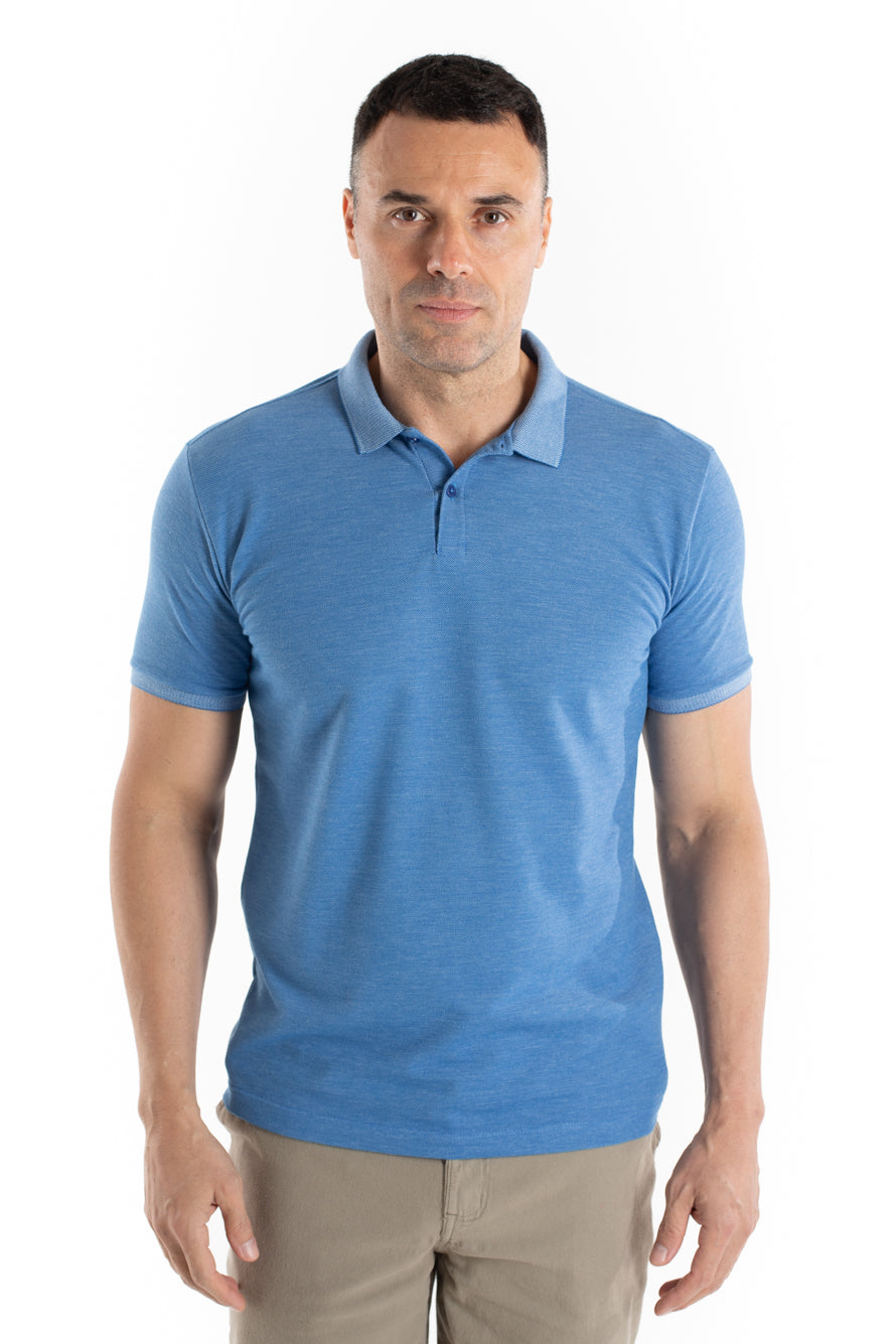 Polo Piquet Binada - Azul.
