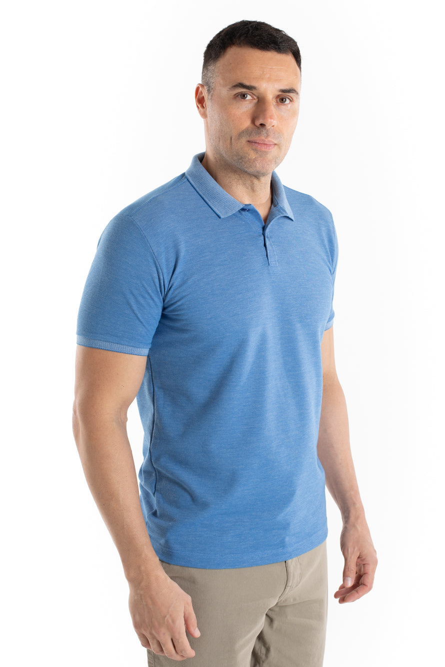 Polo Piquet Binada - Azul.