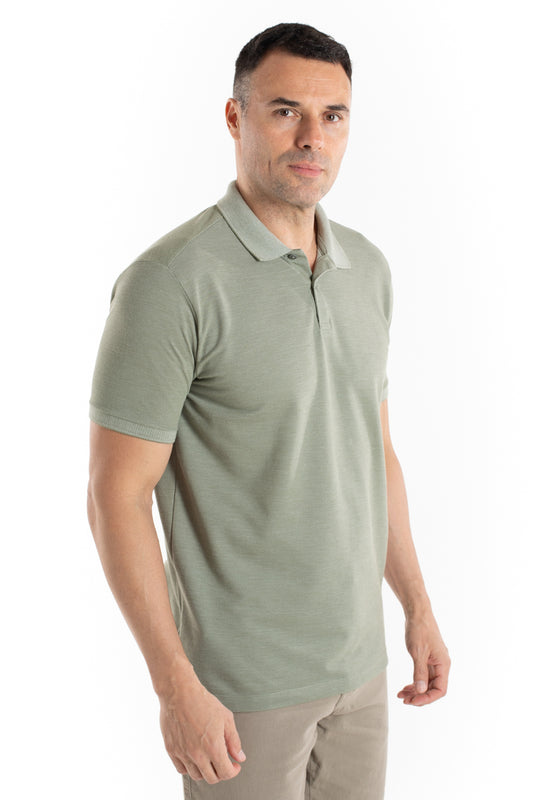 Polo Piquet Binada - Verde Oliva