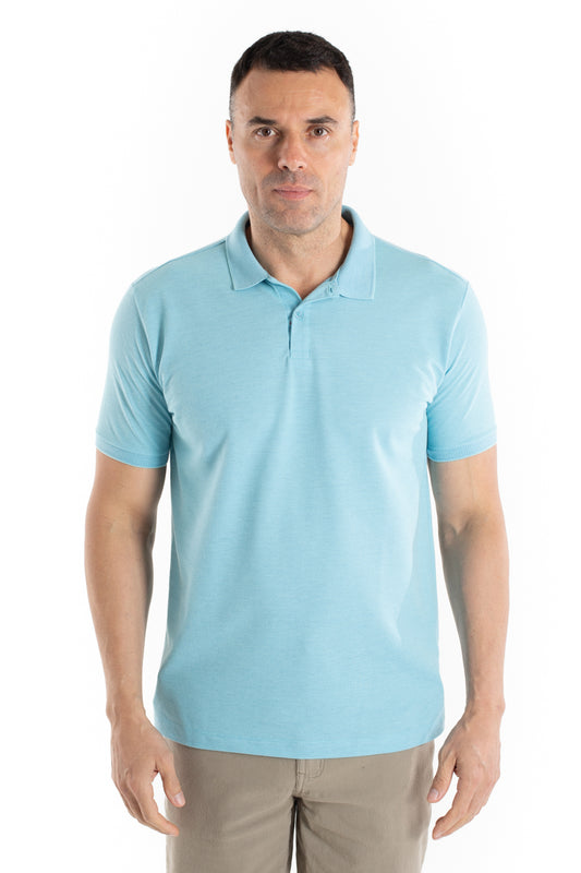 Polo Piquet Binada - Azul Ceu