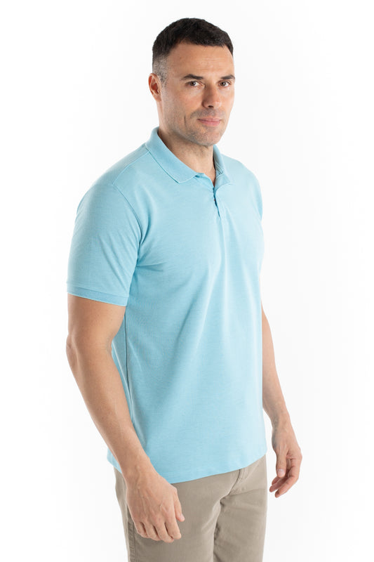 Polo Piquet Binada - Azul Ceu