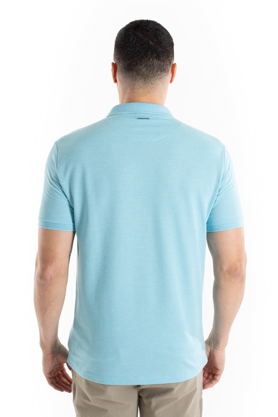 Polo Piquet Binada - Azul Ceu
