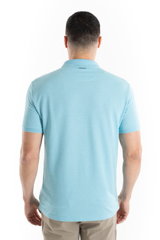 Polo Piquet Binada - Azul Ceu