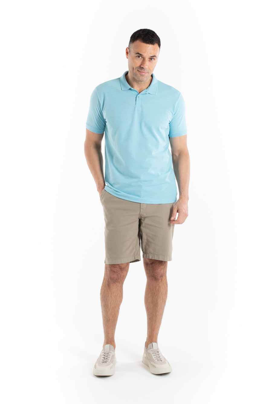 Polo Piquet Binada - Azul Ceu