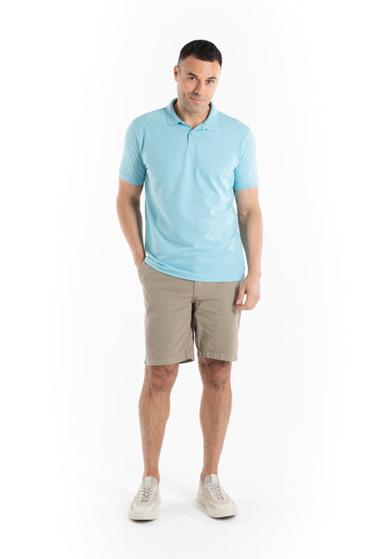 Polo Piquet Binada - Azul Ceu