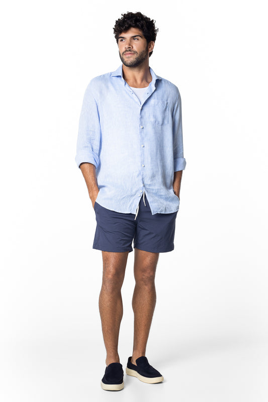 Shorts Resort Liso - Marinho