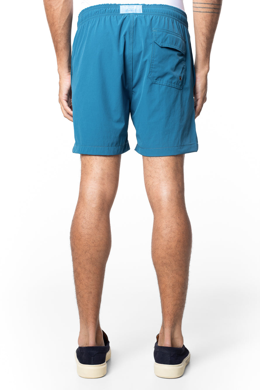 Shorts Resort Liso - Petroleo