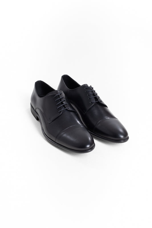 Sapato Social Amarrar Finioil - Preto