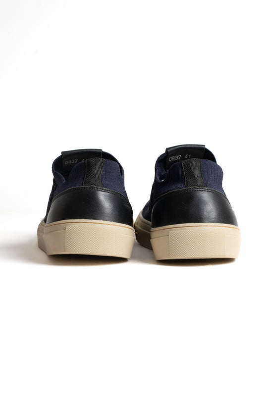 Tênis Malha Com Elástico - Marinho