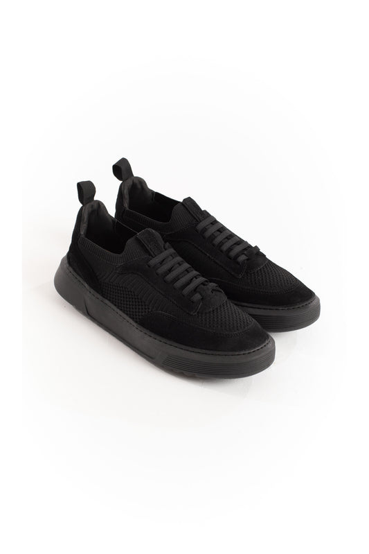 Tênis Firenze De Malha Com Elástico - Preto