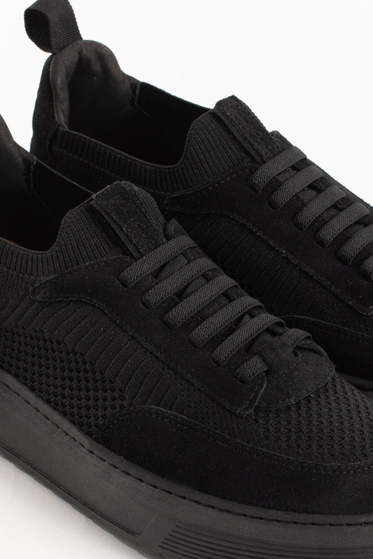 Tênis Firenze De Malha Com Elástico - Preto