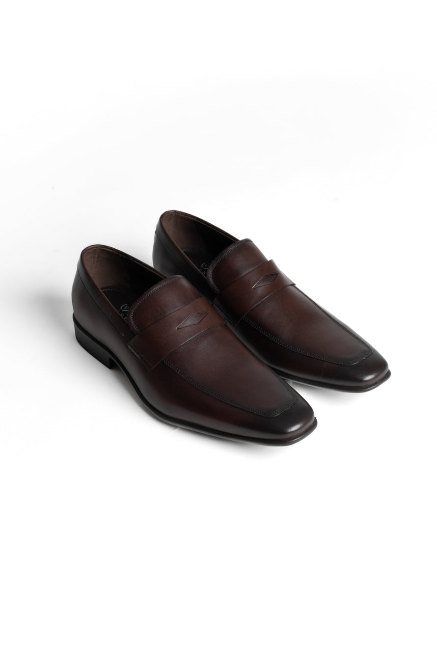 Sapato Mocassim Gravata Extra - Marrom Avermel