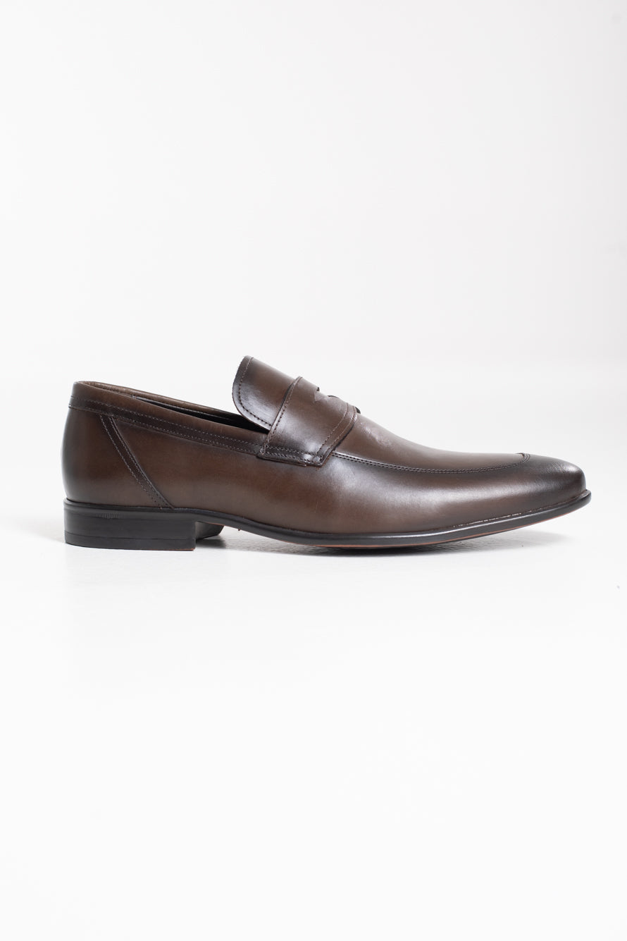 Sapato Mocassim Gravata Premium - Cafe